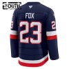 USA Dresy 4 Nations Face Off 2025 Fanatics Premium Adam Fox Navy - Dětské